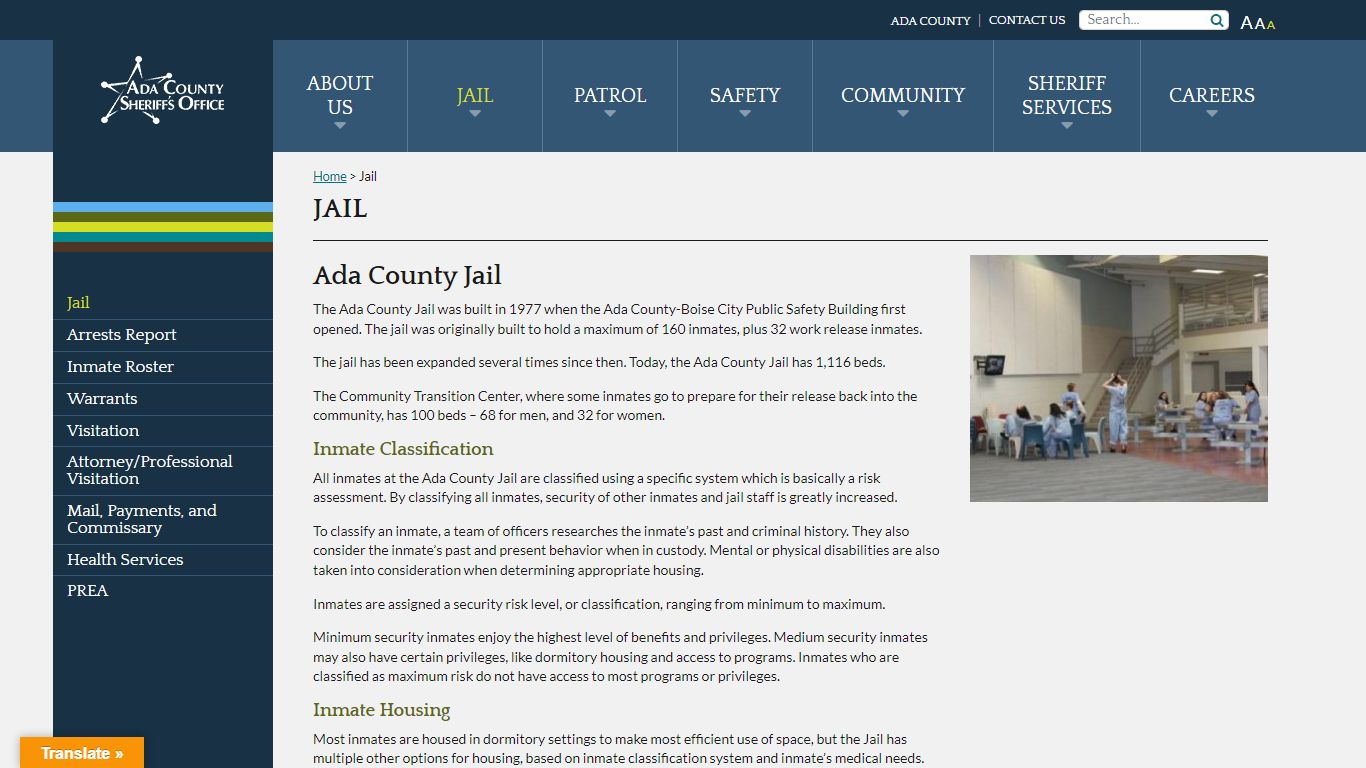 Jail - Ada County Sheriff