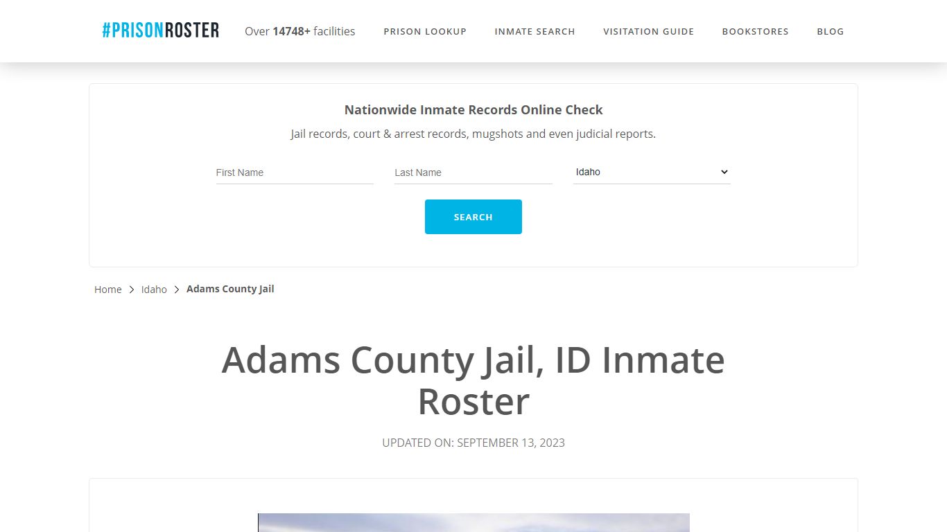 Adams County Jail, ID Inmate Roster - Prisonroster
