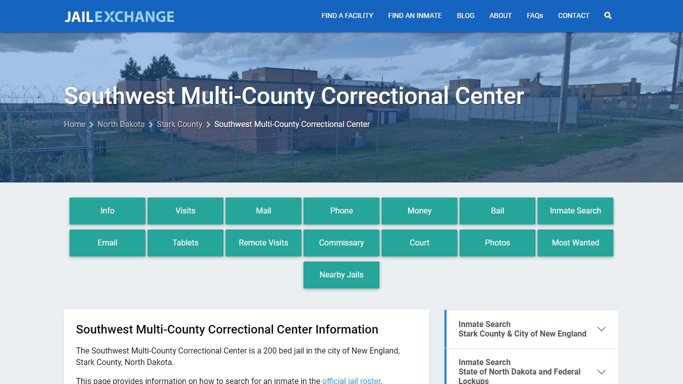Southwest Multi-County Correctional Center - Jail Exchange