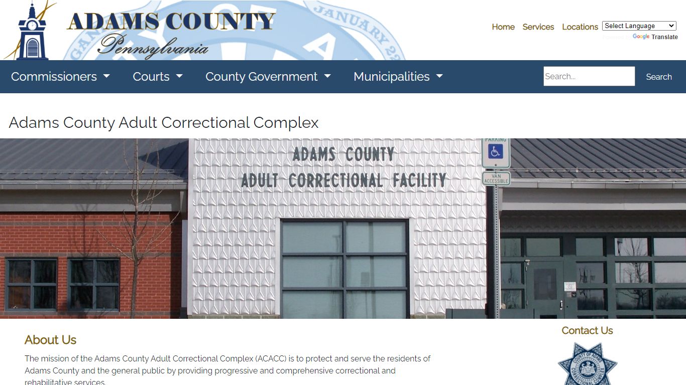 Adams County PA - AdultCorrectionalComplex