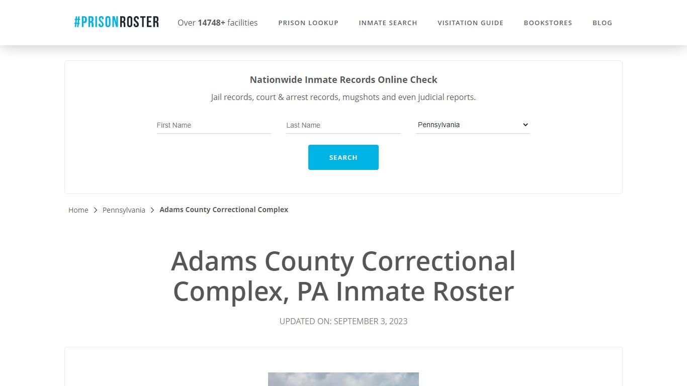 Adams County Correctional Complex, PA Inmate Roster - Prisonroster