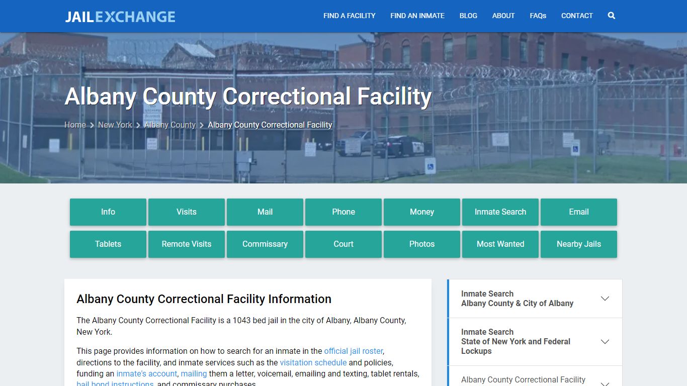 Albany County Correctional Facility - Jail Exchange