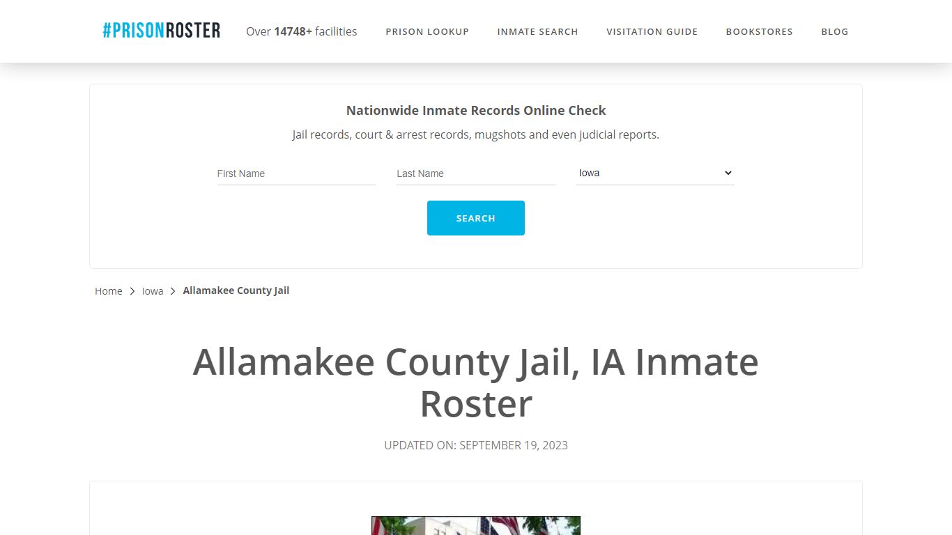 Allamakee County Jail, IA Inmate Roster - Prisonroster