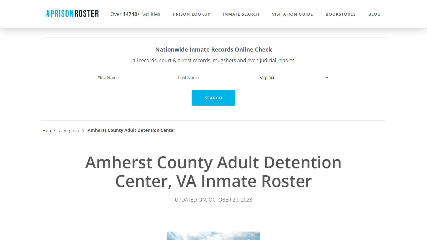 Amherst County Adult Detention Center, VA Inmate Roster - Prisonroster