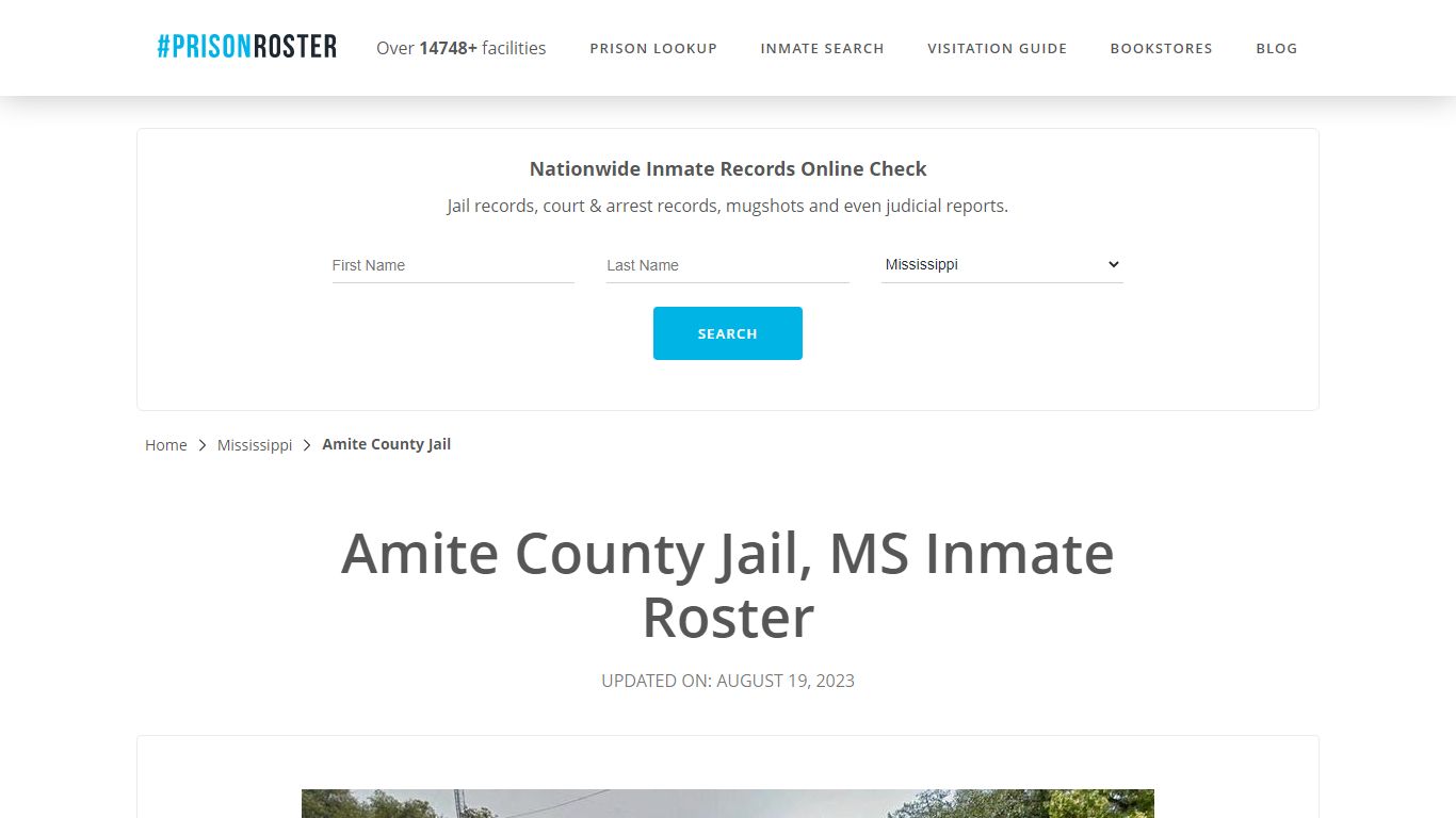 Amite County Jail, MS Inmate Roster - Prisonroster