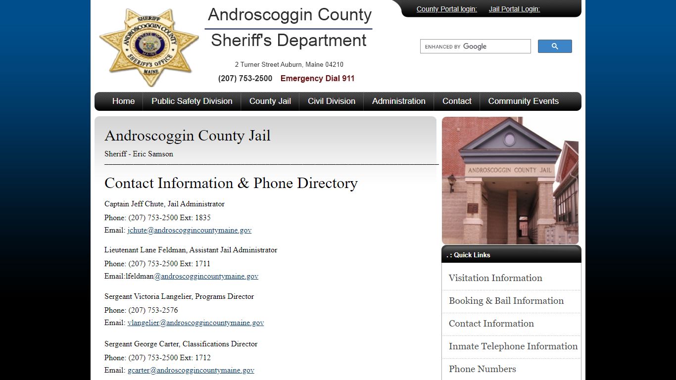 Androscoggin County Jail