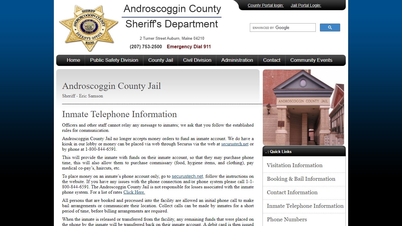 Androscoggin County Jail