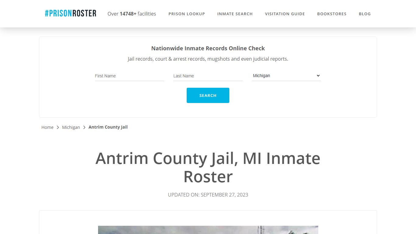Antrim County Jail, MI Inmate Roster - Prisonroster