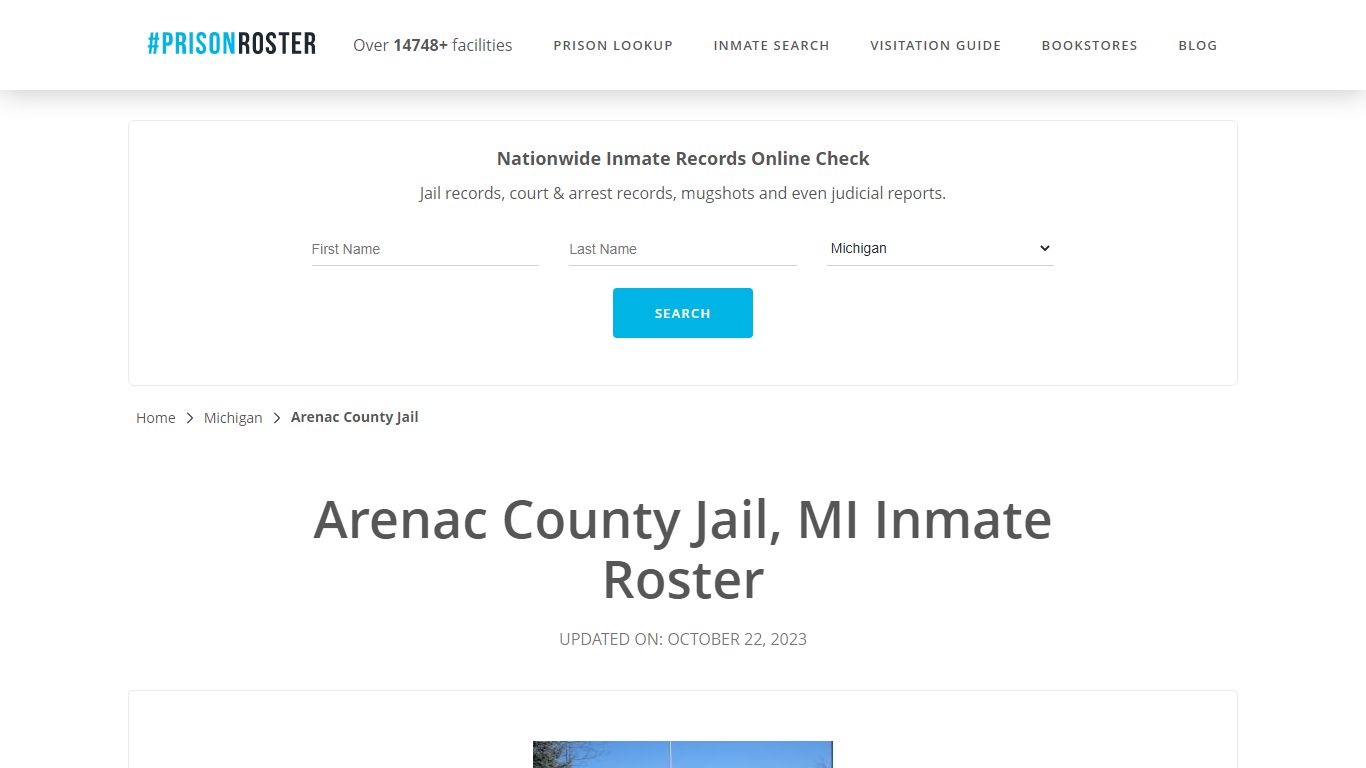 Arenac County Jail, MI Inmate Roster - Prisonroster