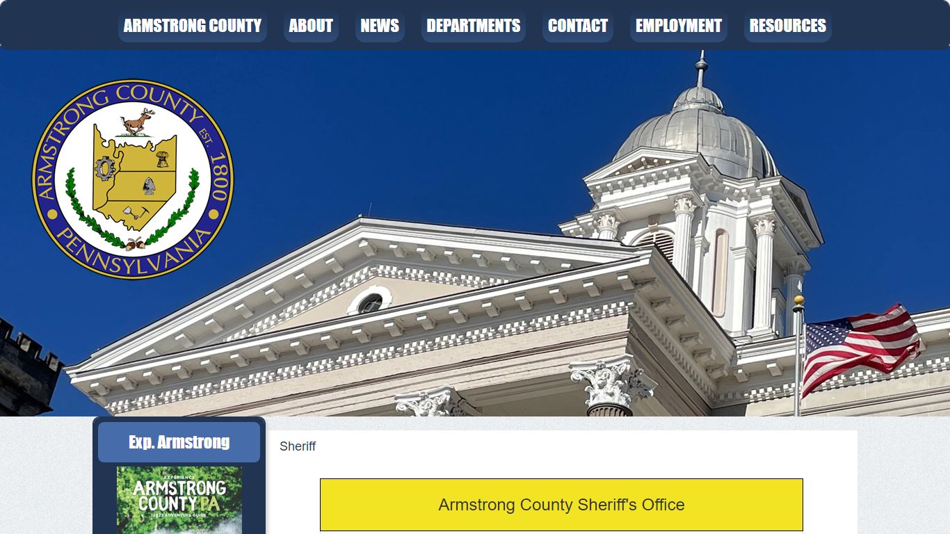 Sheriff - Armstrong County, Pennsylvania