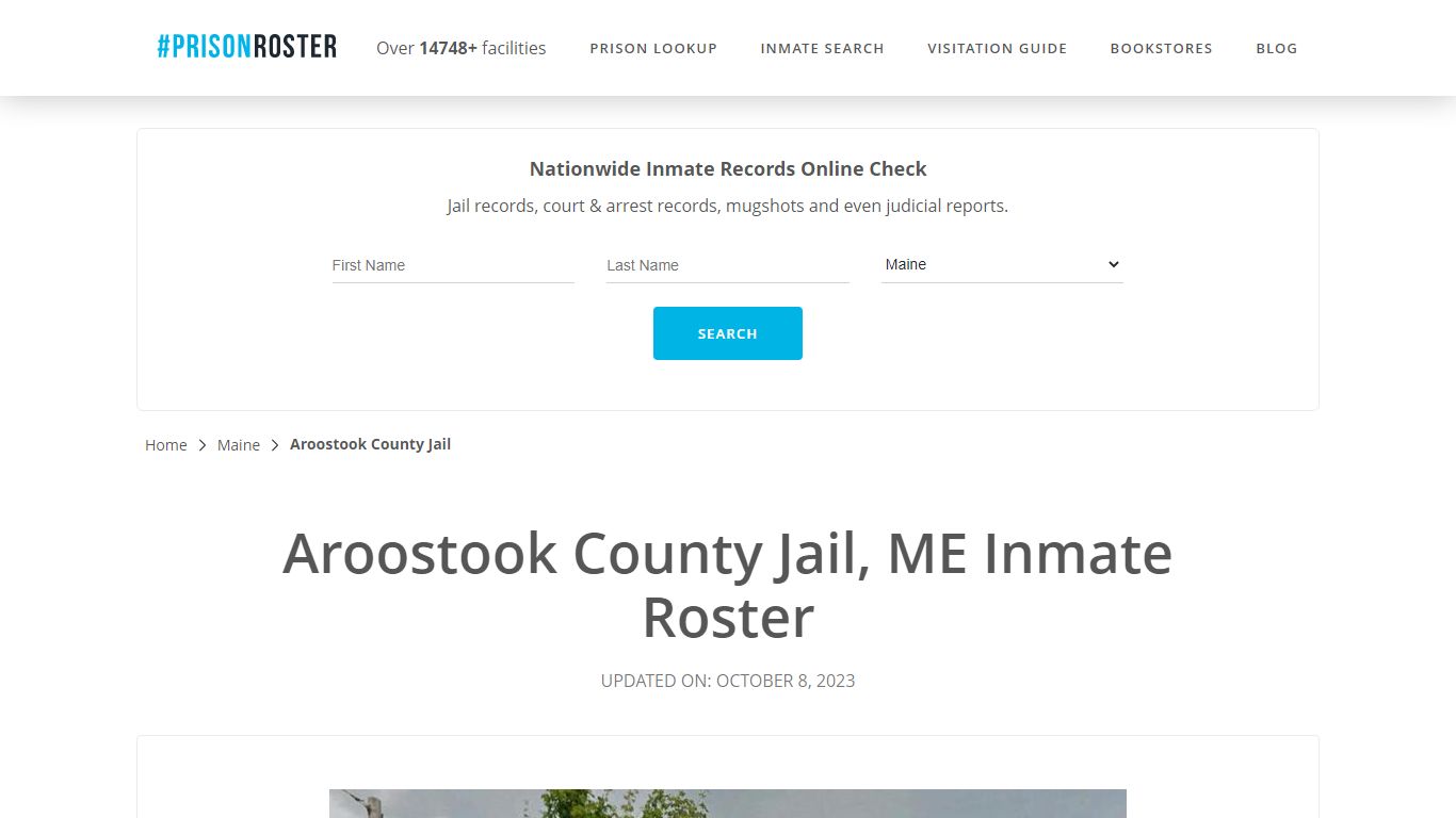 Aroostook County Jail, ME Inmate Roster - Prisonroster