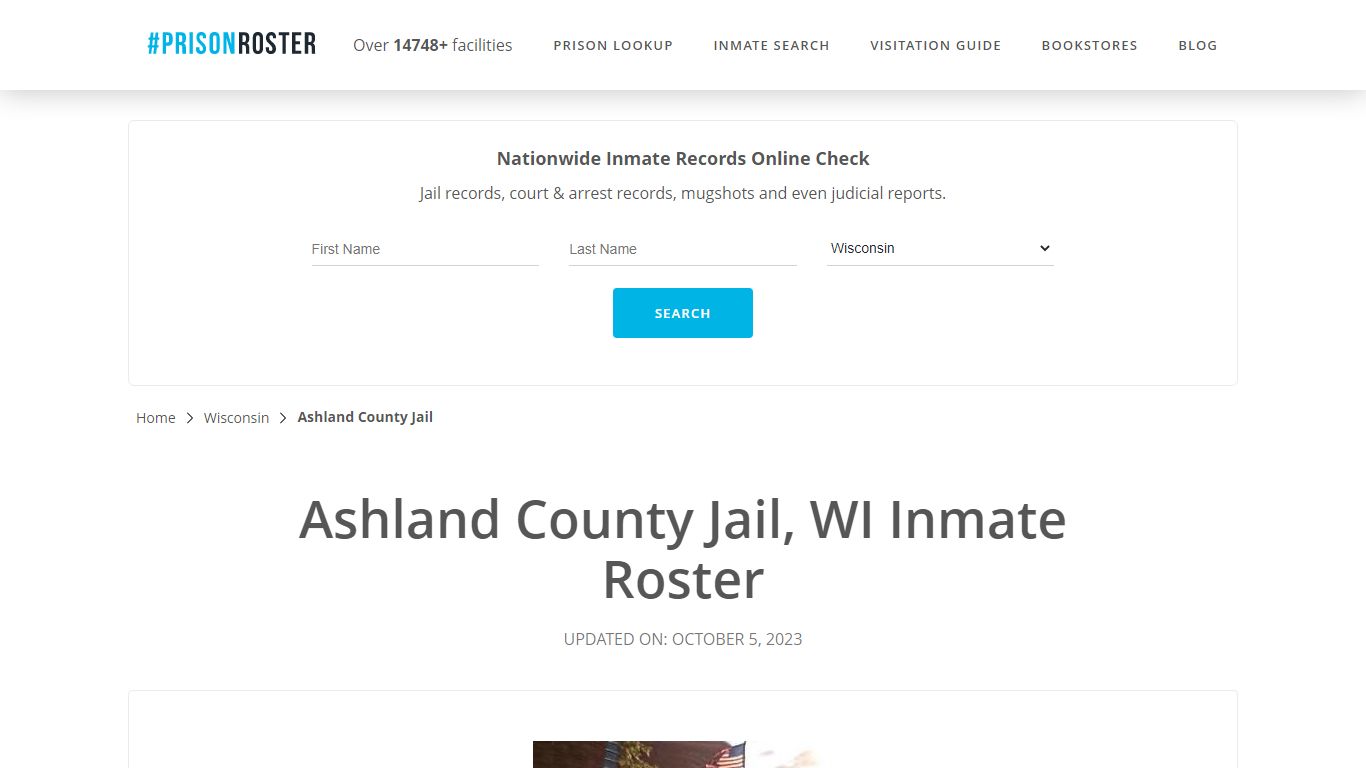 Ashland County Jail, WI Inmate Roster - Prisonroster