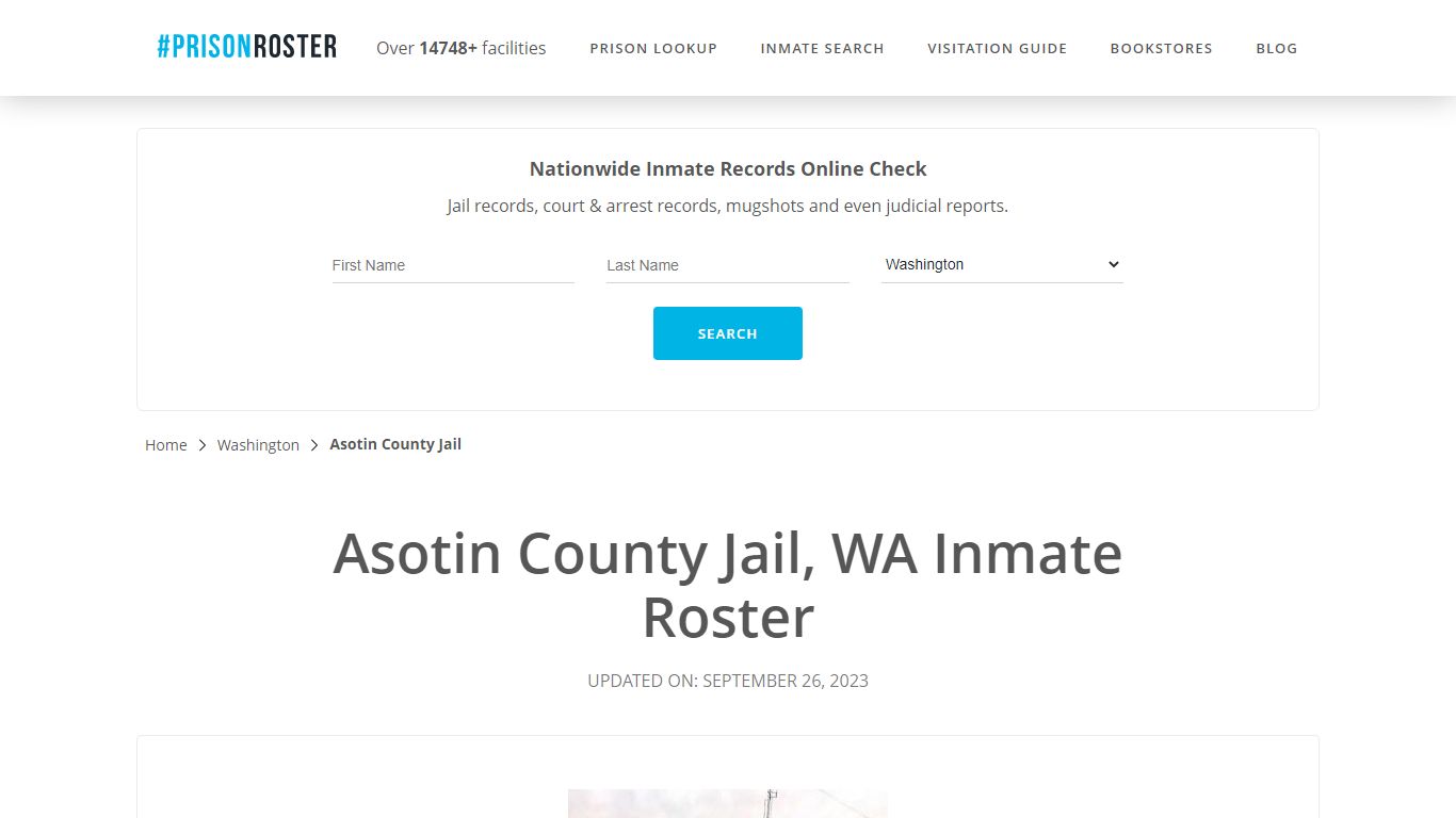 Asotin County Jail, WA Inmate Roster - Prisonroster