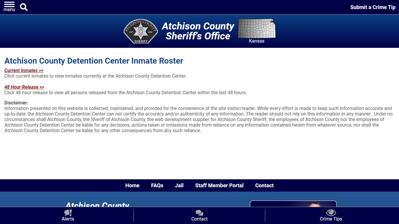 Roster Choose - Atchison County Kansas Sheriff's Office