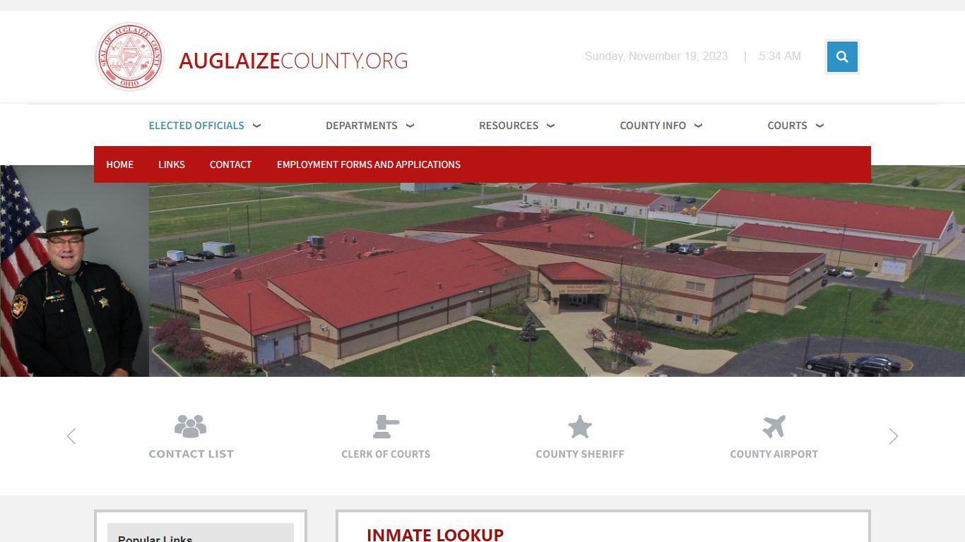 Inmate Lookup | Auglaize County