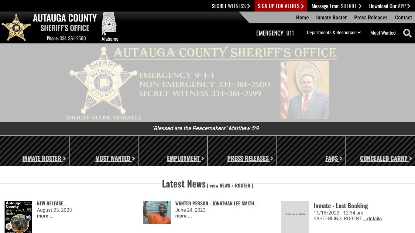 Inmate Roster - Current Inmates Alpha R - Autauga County, AL Sheriff's ...