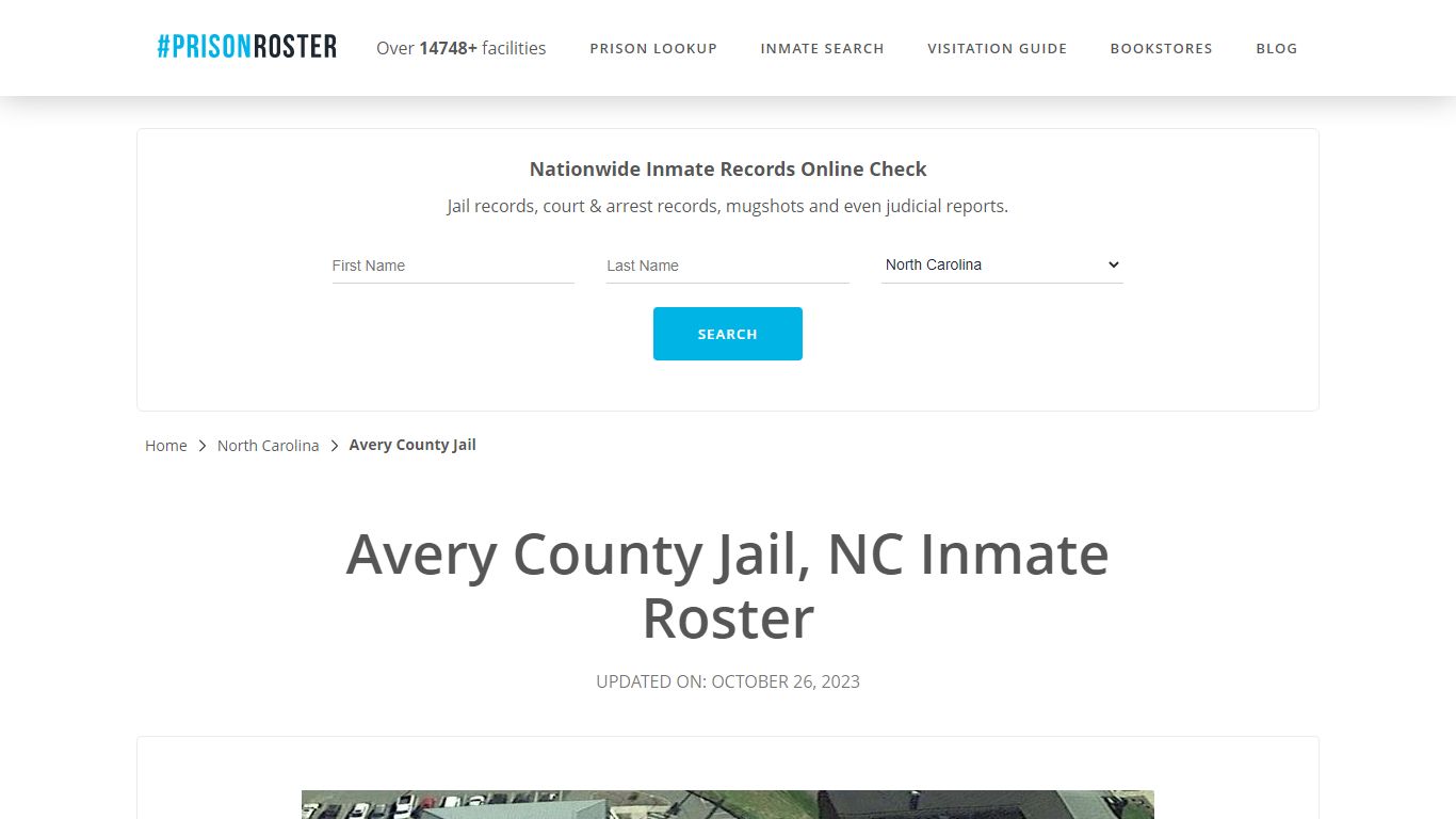 Avery County Jail, NC Inmate Roster - Prisonroster