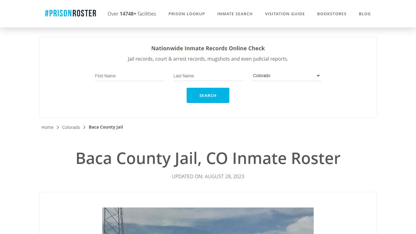 Baca County Jail, CO Inmate Roster - Prisonroster