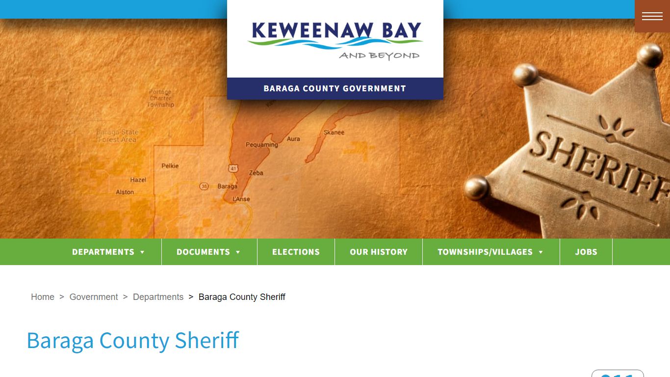 Baraga County Sheriff – Baraga County - Keweenaw Bay