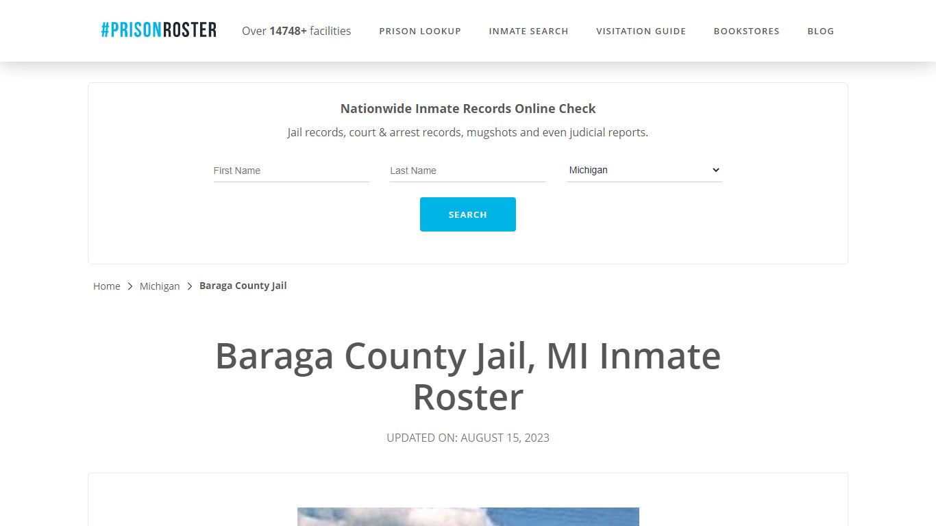 Baraga County Jail, MI Inmate Roster - Prisonroster