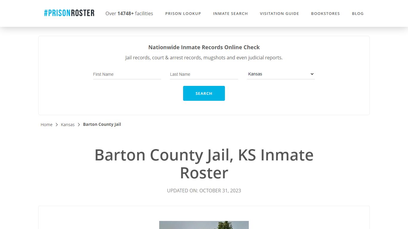 Barton County Jail, KS Inmate Roster - Prisonroster