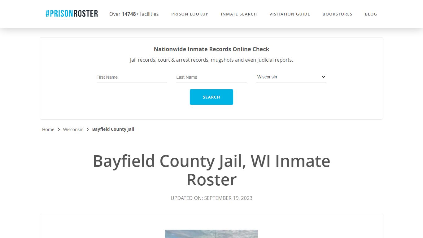 Bayfield County Jail, WI Inmate Roster - Prisonroster
