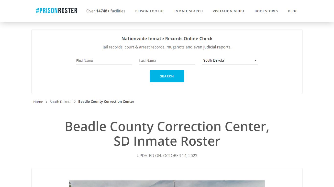 Beadle County Correction Center, SD Inmate Roster - Prisonroster