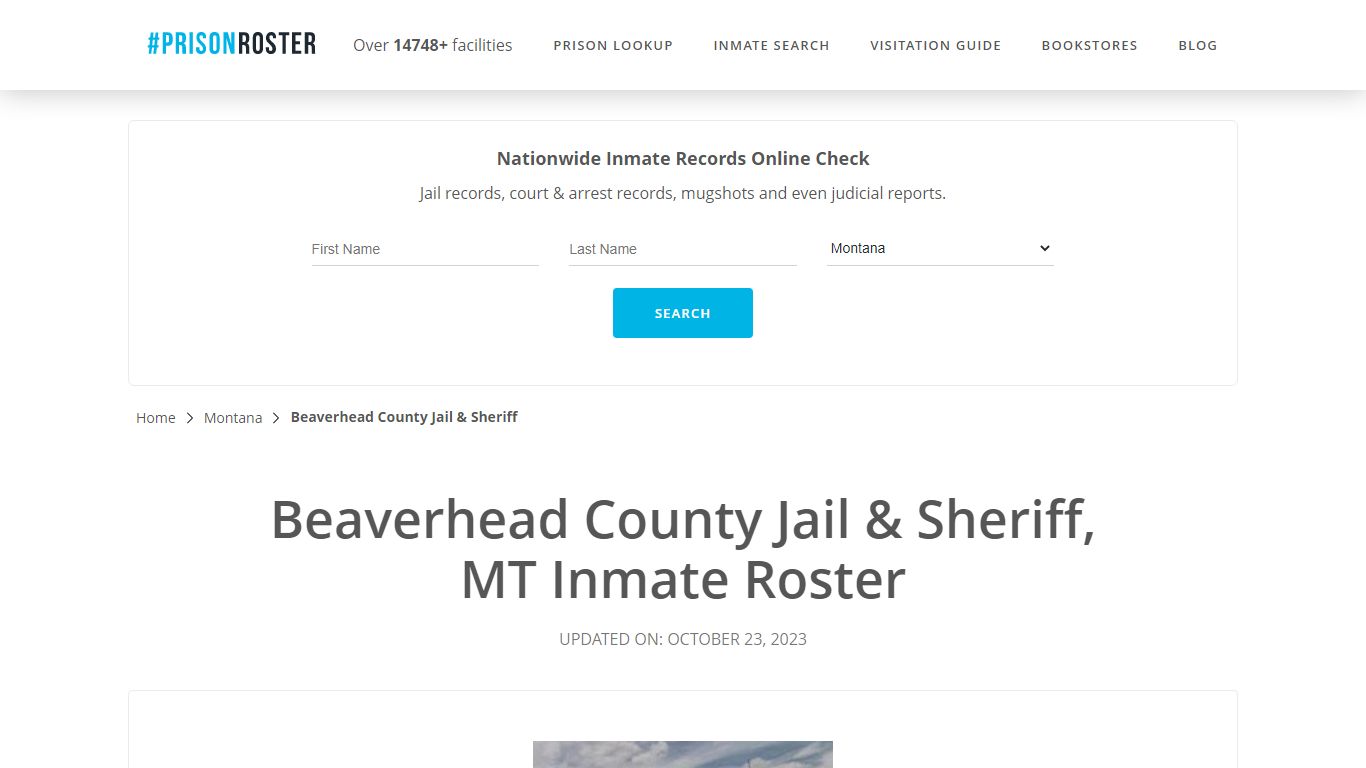 Beaverhead County Jail & Sheriff, MT Inmate Roster - Prisonroster