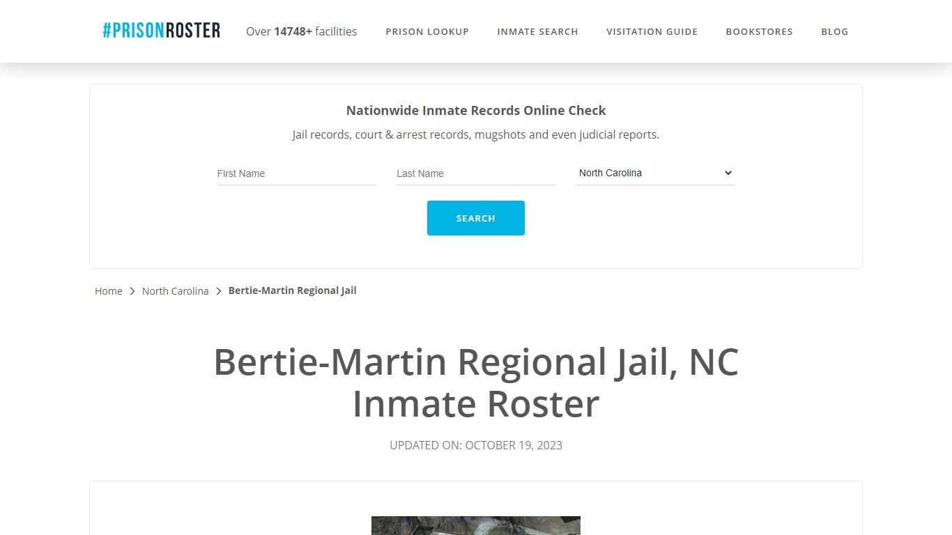 Bertie-Martin Regional Jail, NC Inmate Roster - Prisonroster