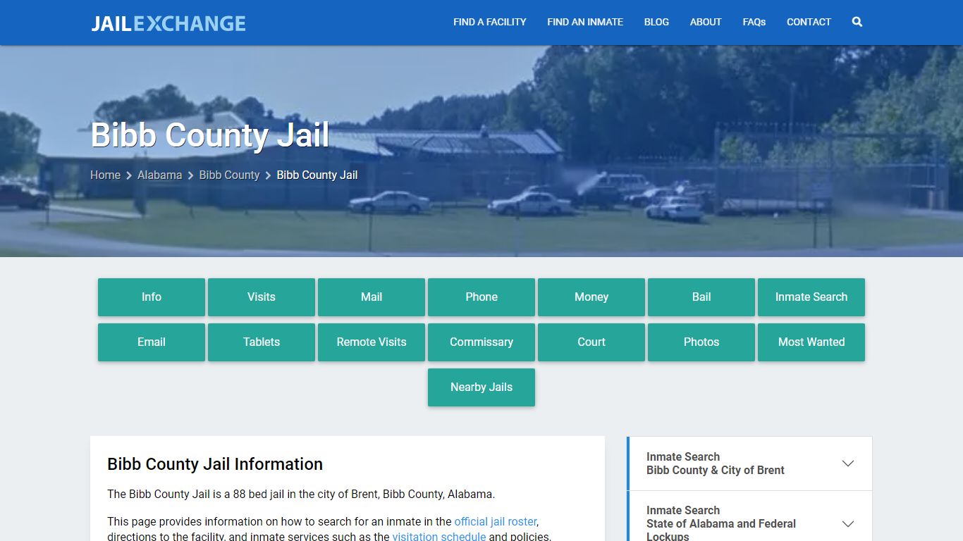 Bibb County Jail , AL Inmate Search, Information