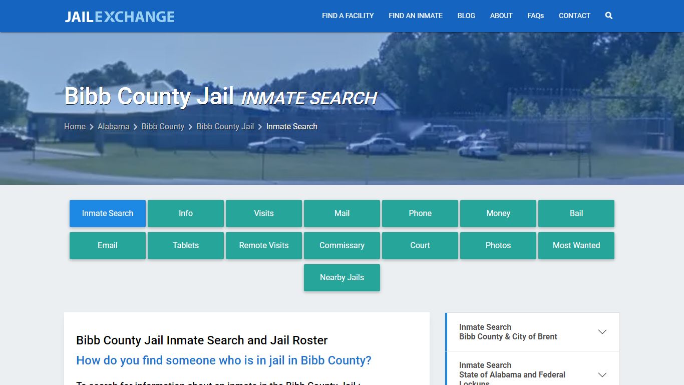 Inmate Search: Roster & Mugshots - Bibb County Jail , AL