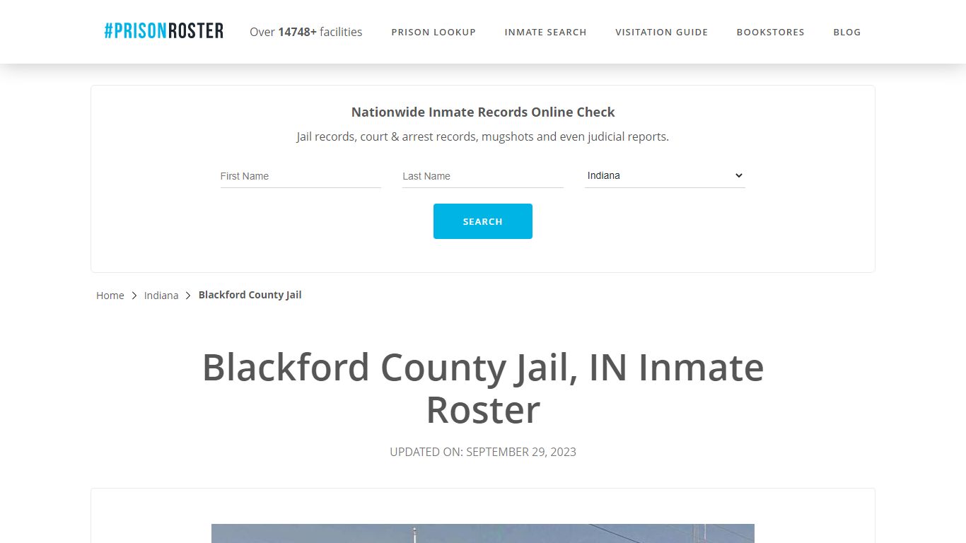 Blackford County Jail, IN Inmate Roster - Prisonroster