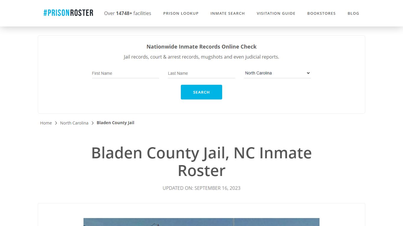 Bladen County Jail, NC Inmate Roster - Prisonroster