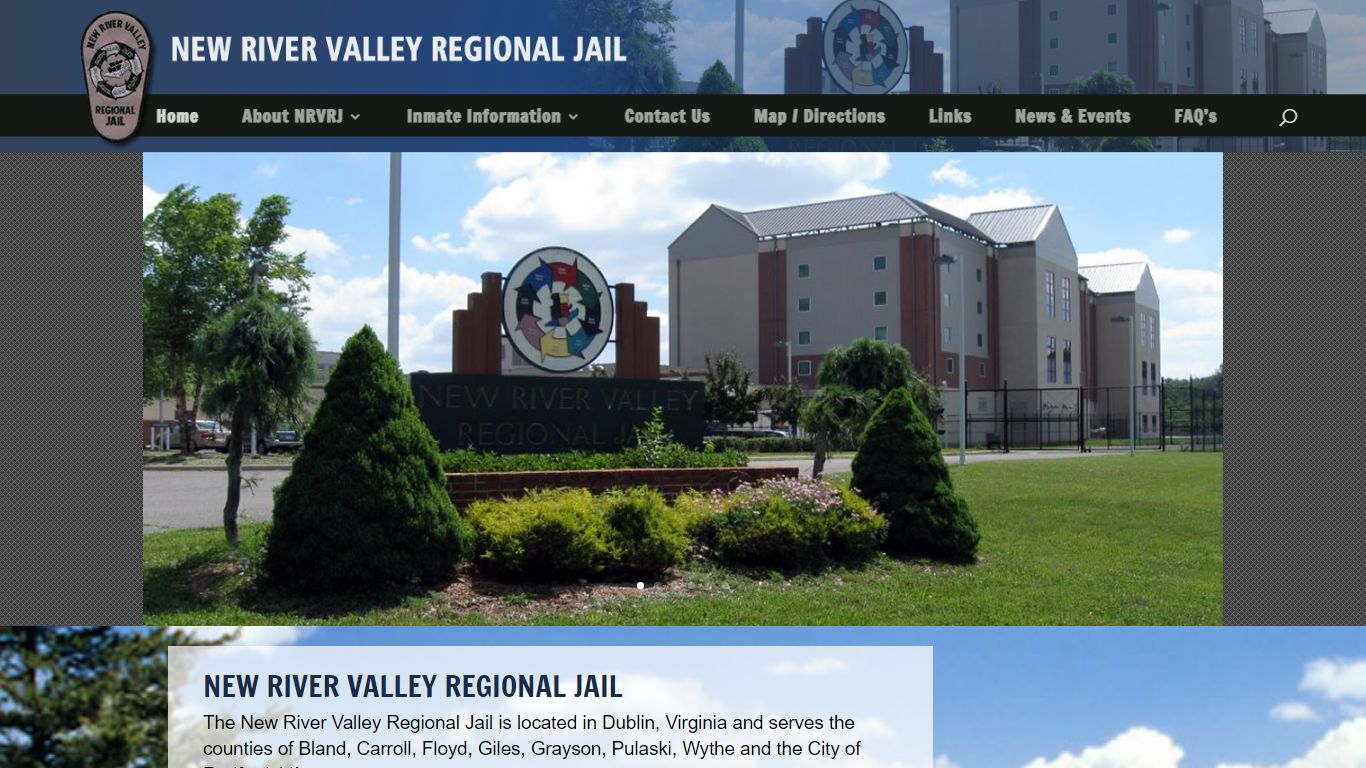 New River Valley Regional Jail | Inmate Search | Inmate Programs