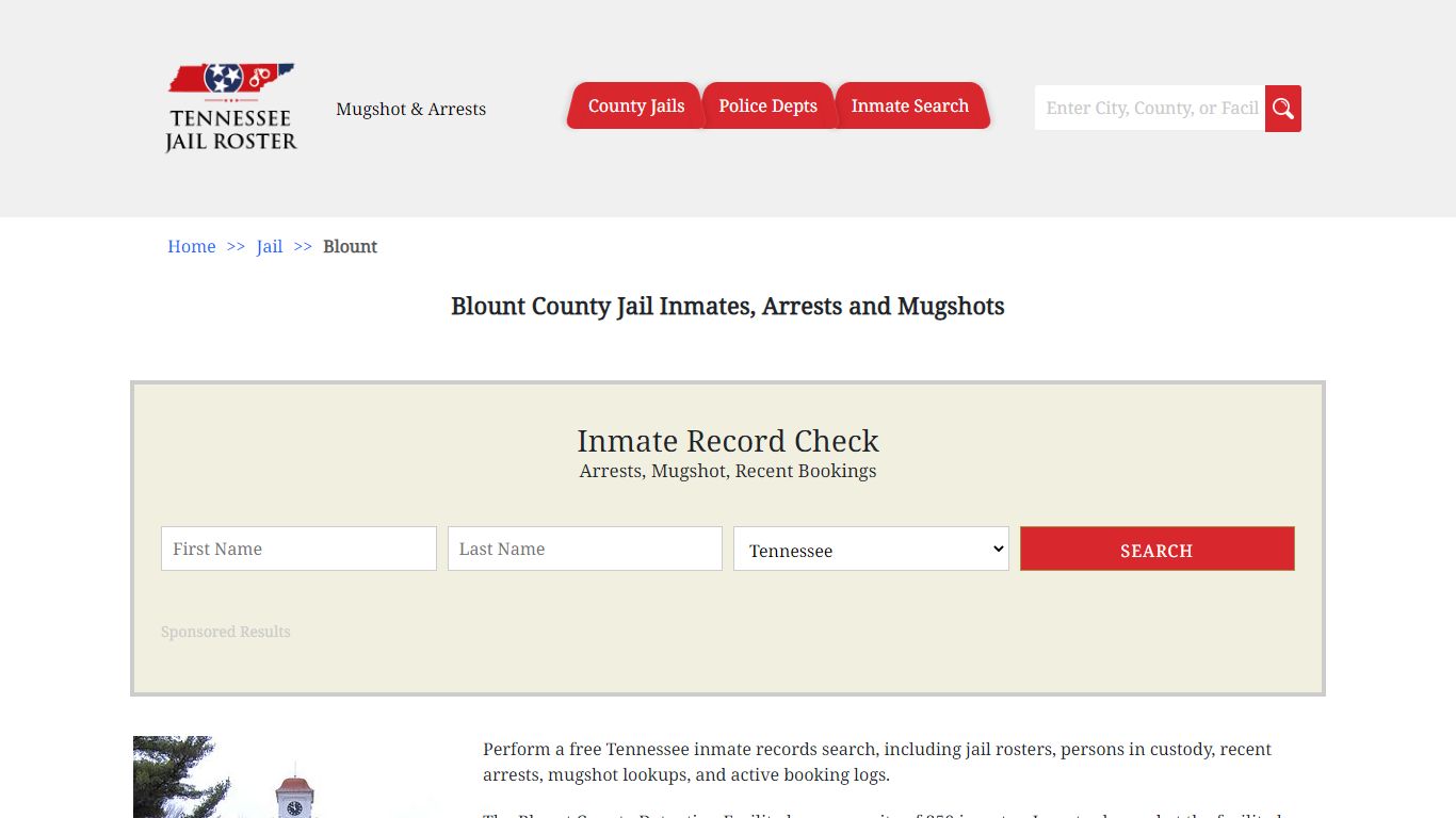 Blount County Jail Inmates, Arrests and Mugshots