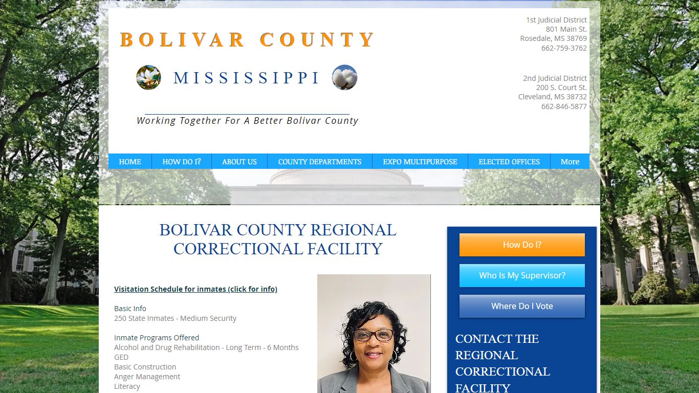 Bolivar County Mississippi- Correctional Facility