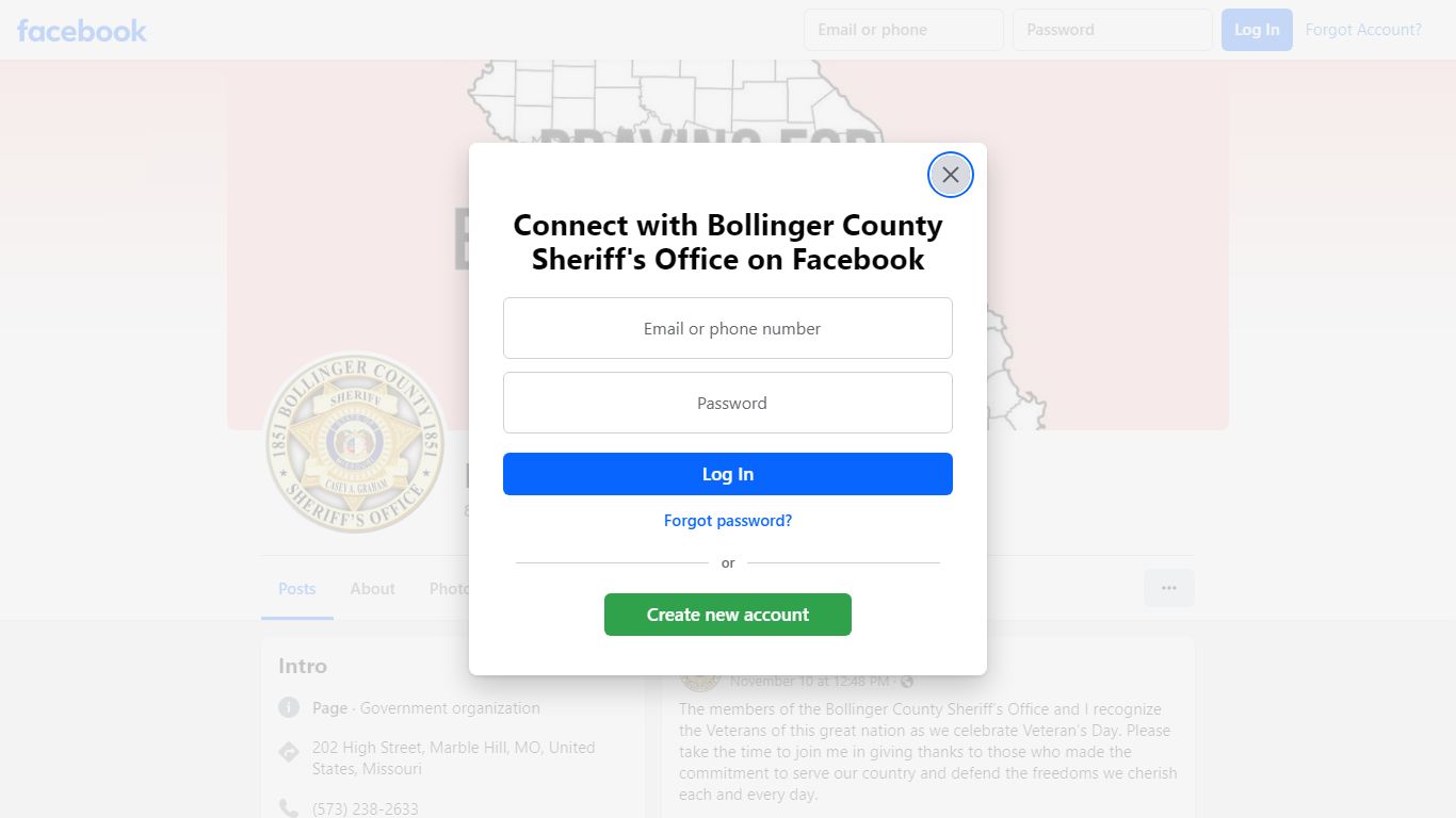 Bollinger County Sheriff's Office | Marble Hill MO - Facebook