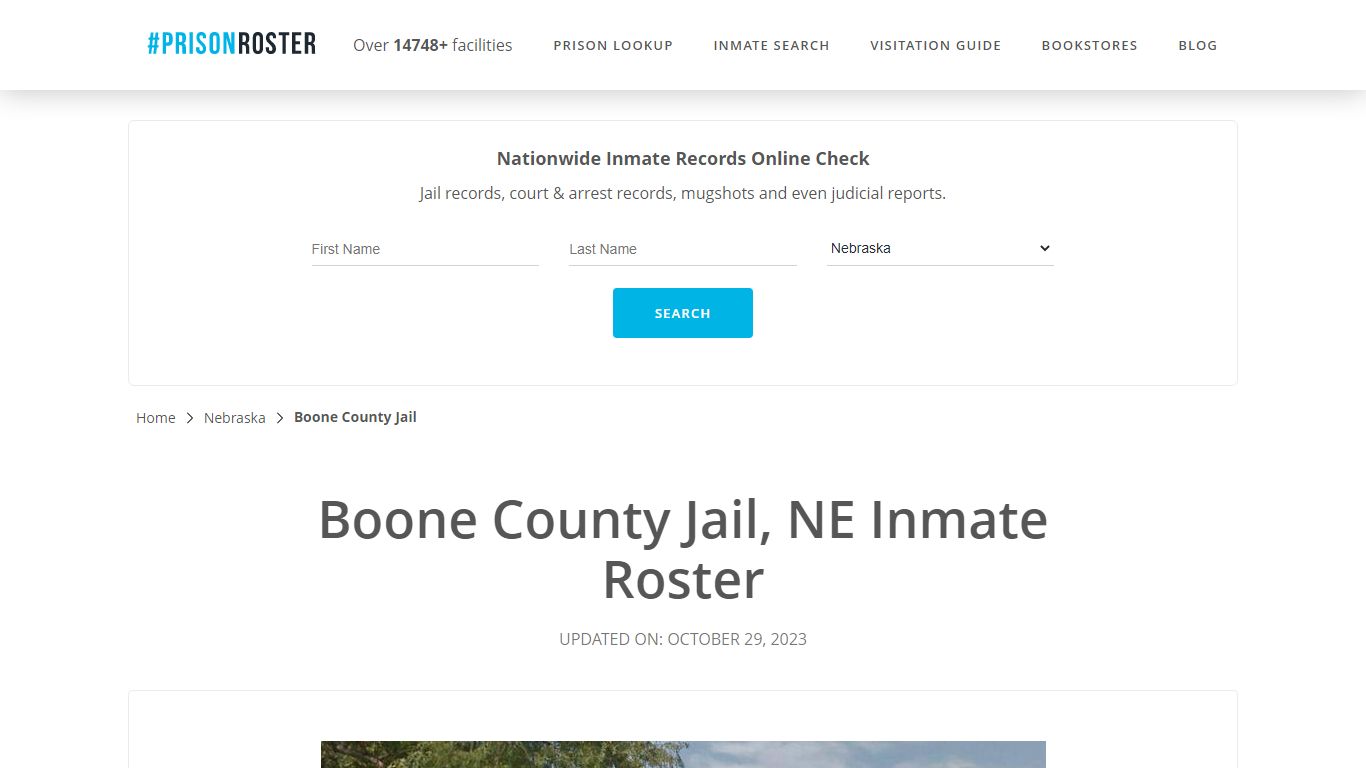 Boone County Jail, NE Inmate Roster - Prisonroster