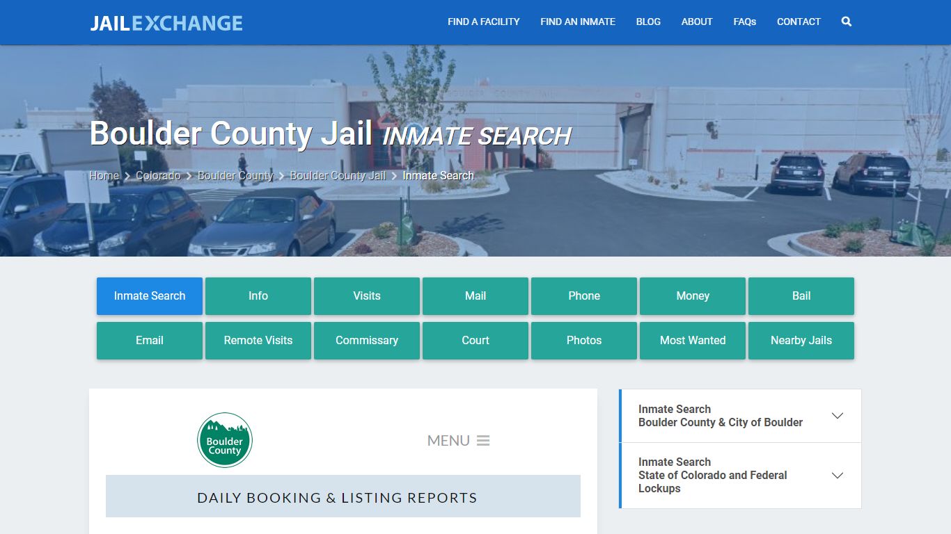 Inmate Search: Roster & Mugshots - Boulder County Jail, CO