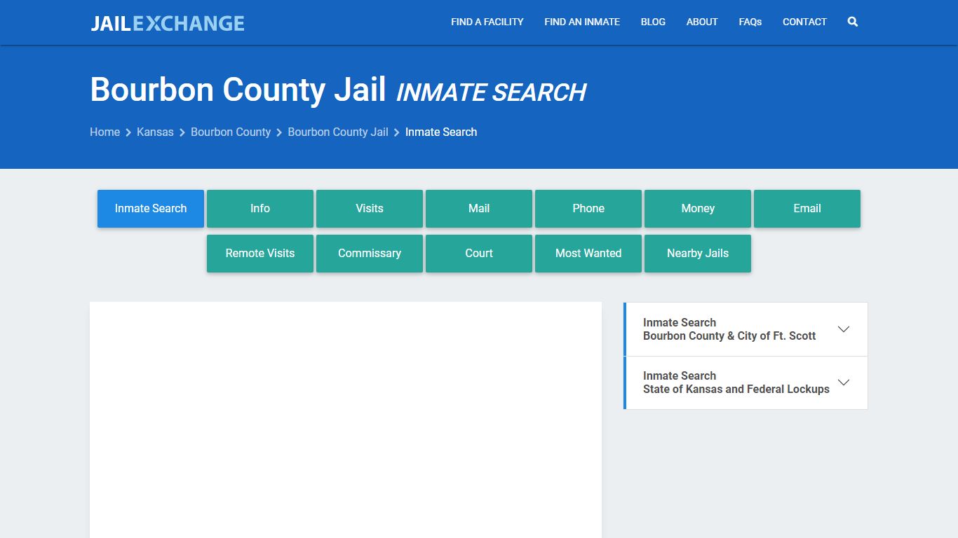 Inmate Search: Roster & Mugshots - Bourbon County Jail, KS