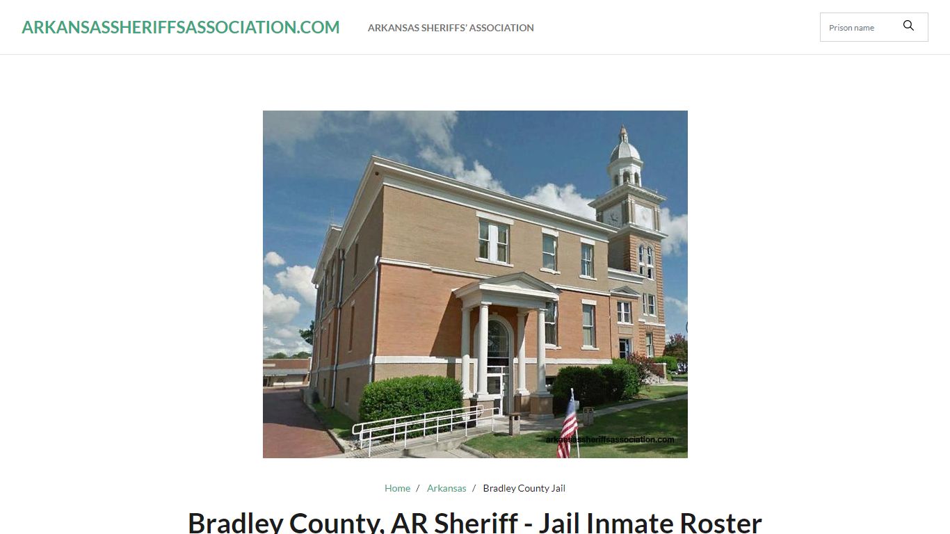 Bradley County, AR Sheriff - Jail Inmate Roster