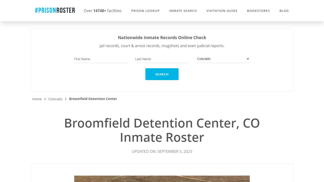 Broomfield Detention Center, CO Inmate Roster - Prisonroster