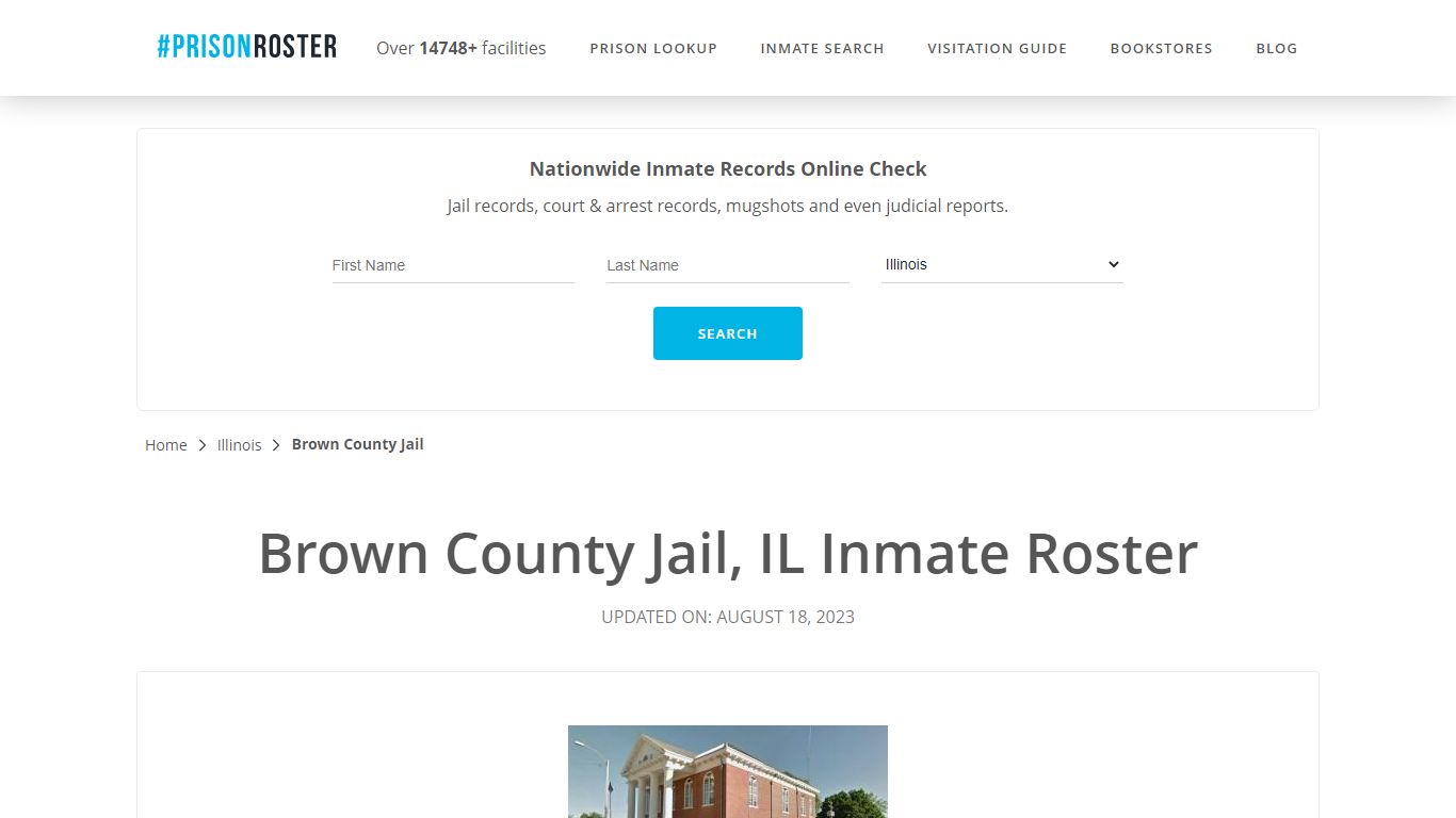 Brown County Jail, IL Inmate Roster - Prisonroster