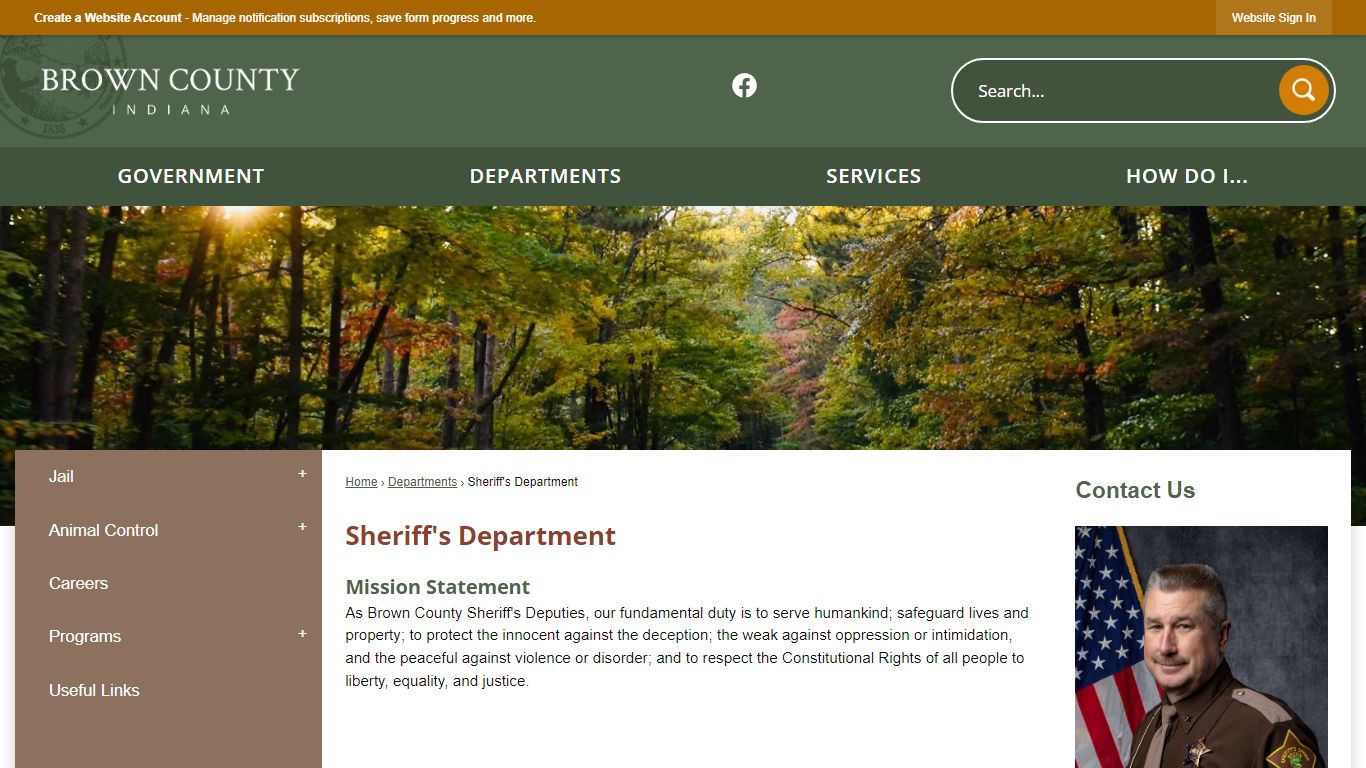 Sheriff's Department | Brown County, IN