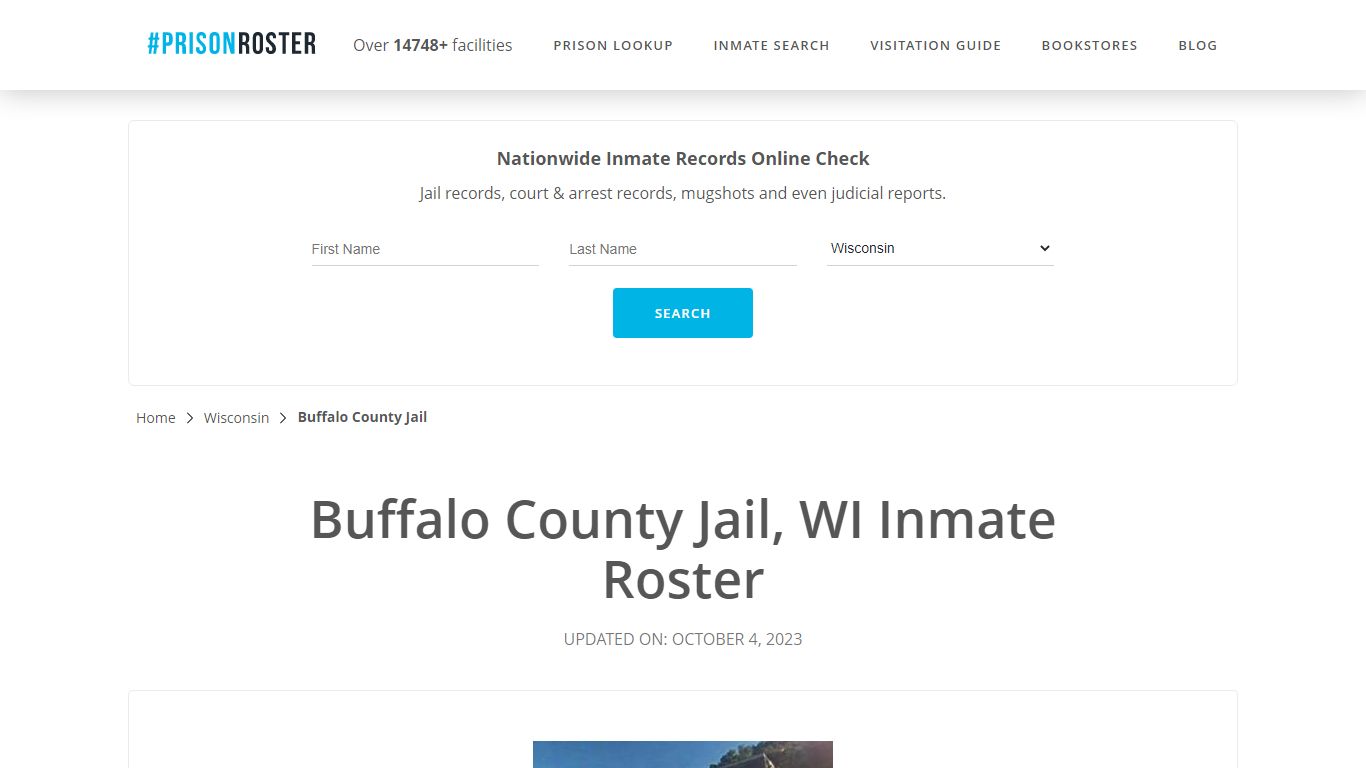 Buffalo County Jail, WI Inmate Roster - Prisonroster