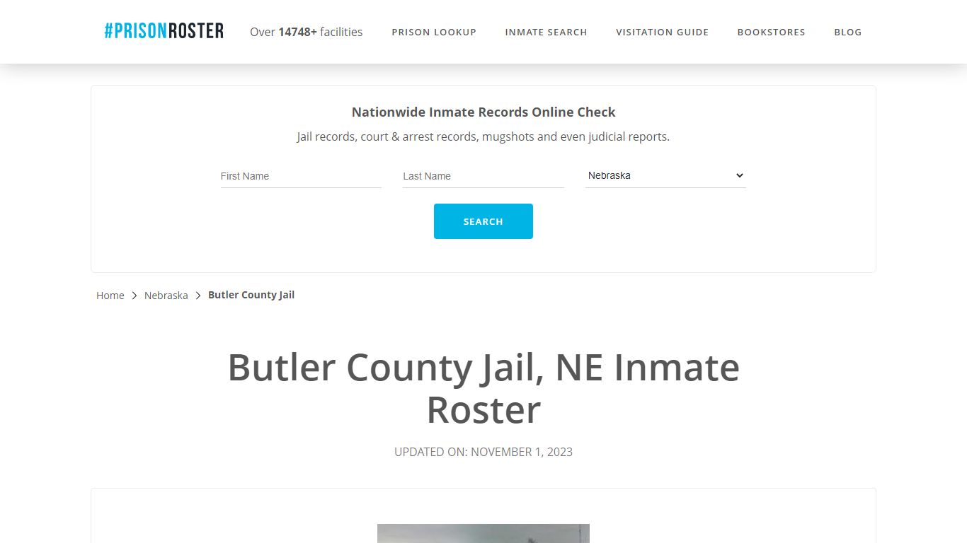 Butler County Jail, NE Inmate Roster - Prisonroster