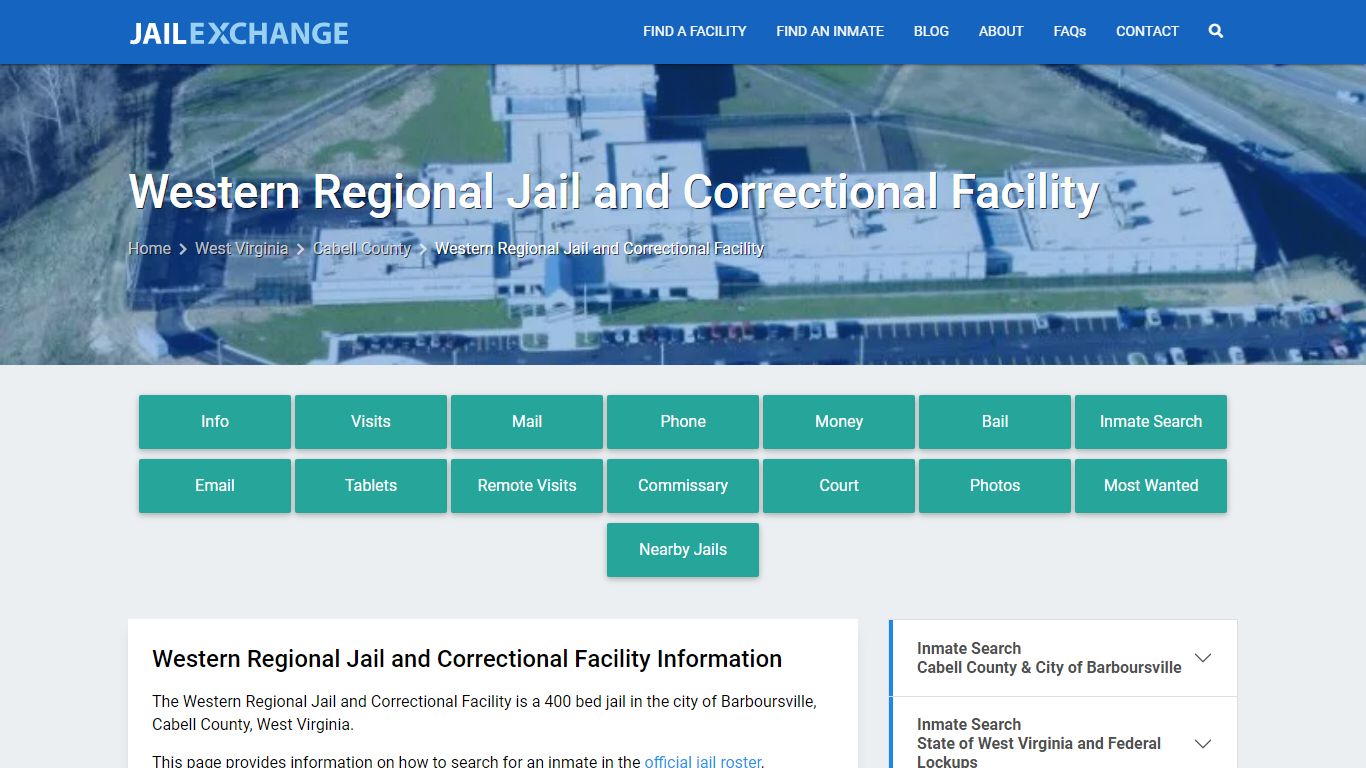 Western Regional Jail and Correctional Facility - Jail Exchange