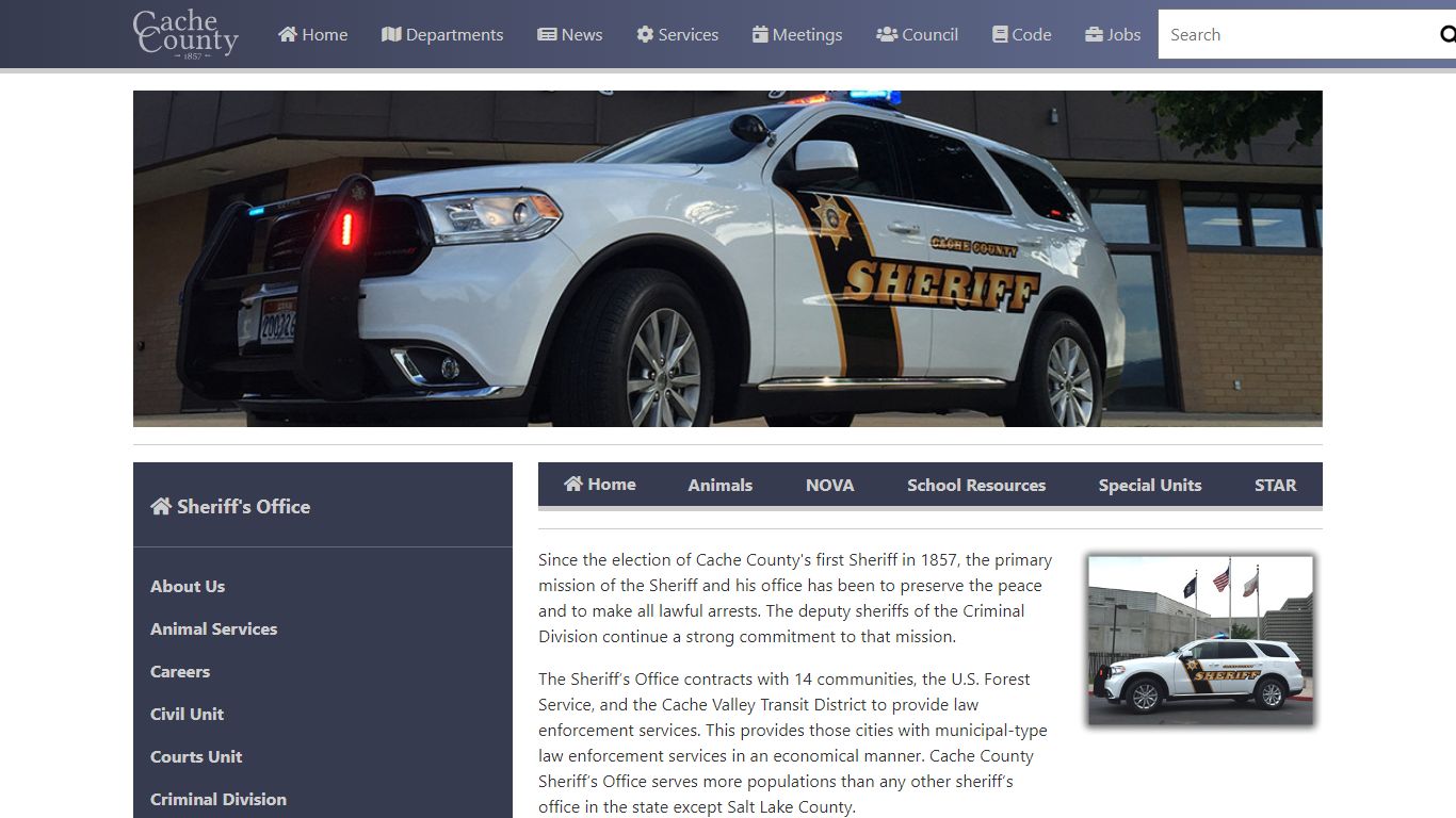 Official Site of Cache County, Utah - Criminal Division