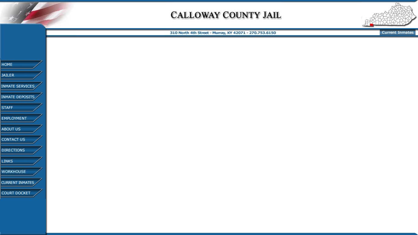 Calloway County Jail Inmates