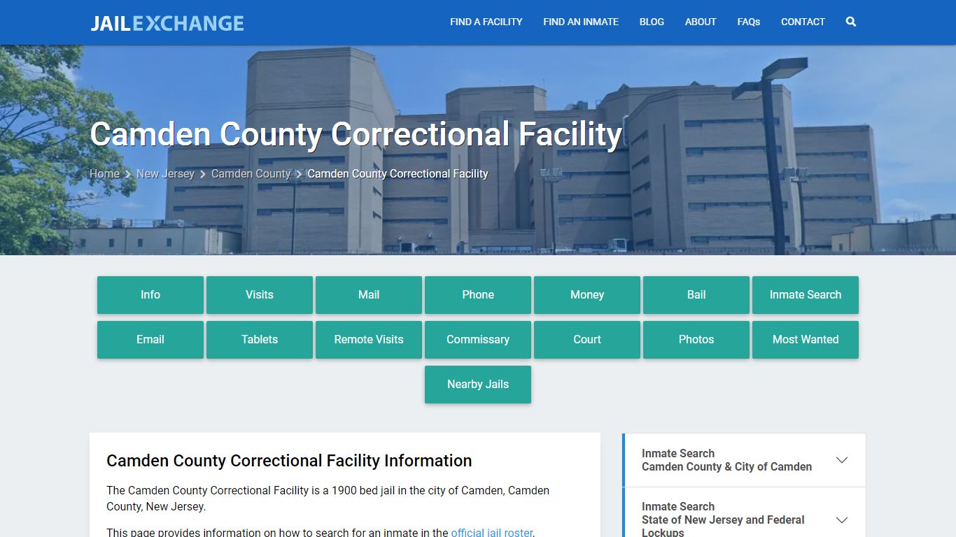 Camden County Correctional Facility - Jail Exchange